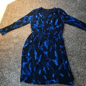 Black and blue Banana Republic Dress